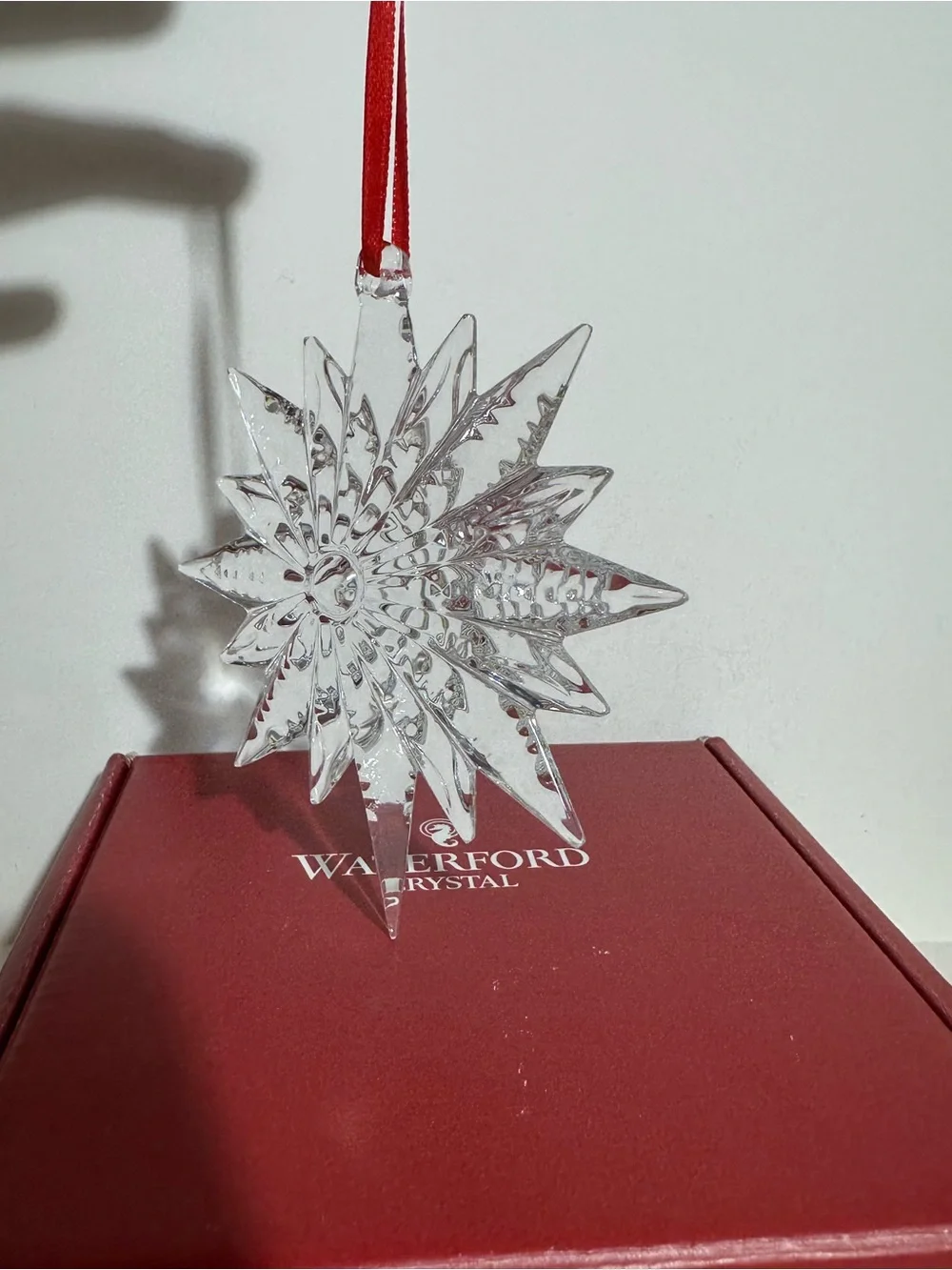 Waterford Crystal Snowflake Ornament